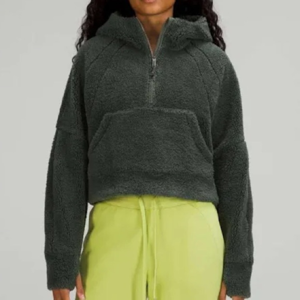 lululemon scuba oversized half-zip